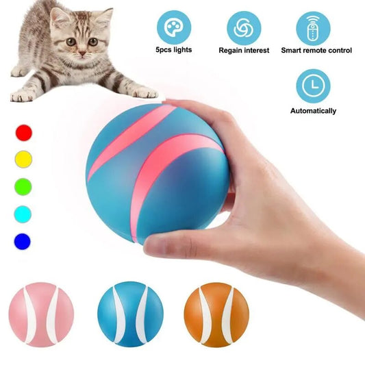 Smart Bite-Resistant Pet Toy: Remote Control Ball
